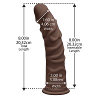 The D 8-Inch Ragin D - Chocolate