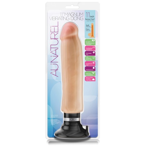 Dildo Vibrante Magnum de 11" Beige