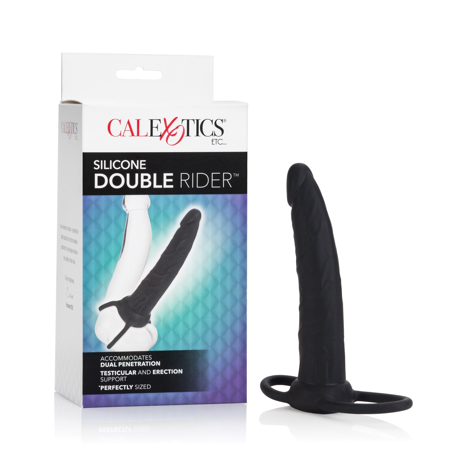 Dildo Doble Rider de Silicona para Acción DP