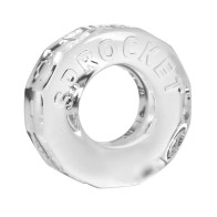 Oxballs Atomic Jock Sprocket Cockring Clear - Enhanced Comfort