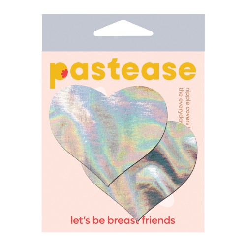 Pastease Premium Hologram Heart - Silver