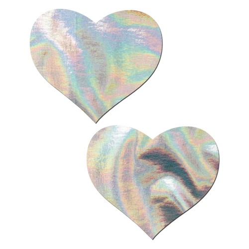 Pastease Premium Hologram Heart - Silver