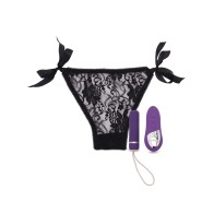 Nu Sensuelle Pleasure Panty Bullet w/Remote Control 15 Function - Purple