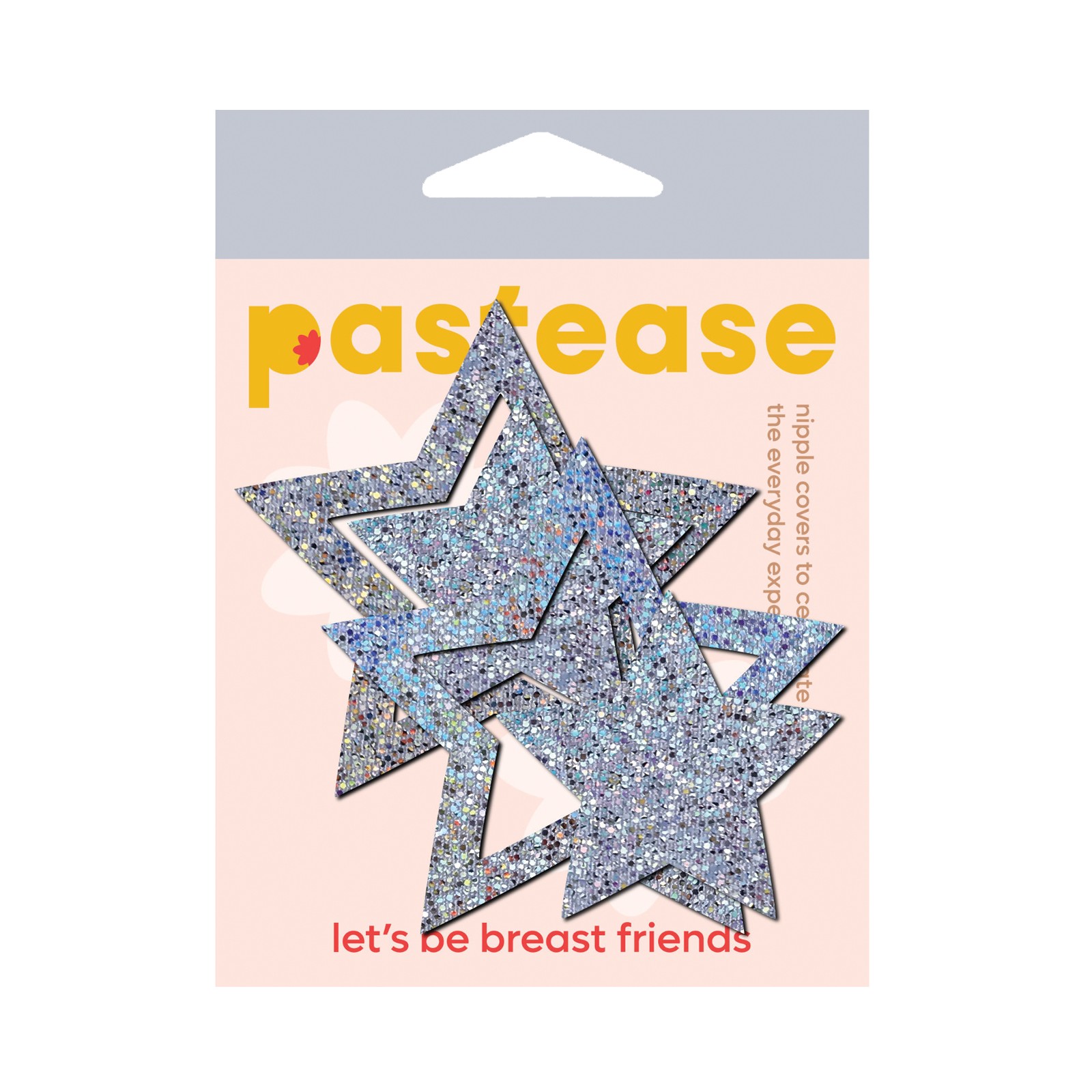 Pastease Glitter Peek a Boob Stars - Diversión Deslumbrante