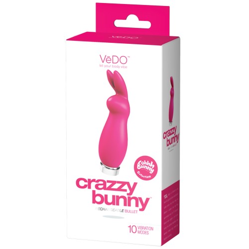 VeDO Crazzy Bunny Bullet - Diversión Recargable