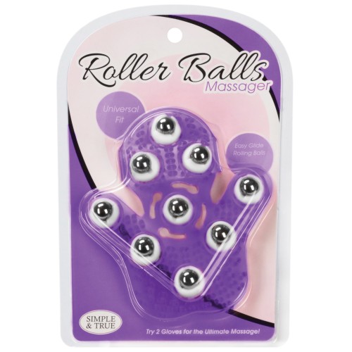 Masajeador de Bolas Roller - Morado