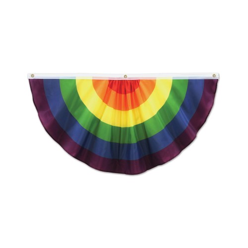 Rainbow Fabric Bunting for Celebrations