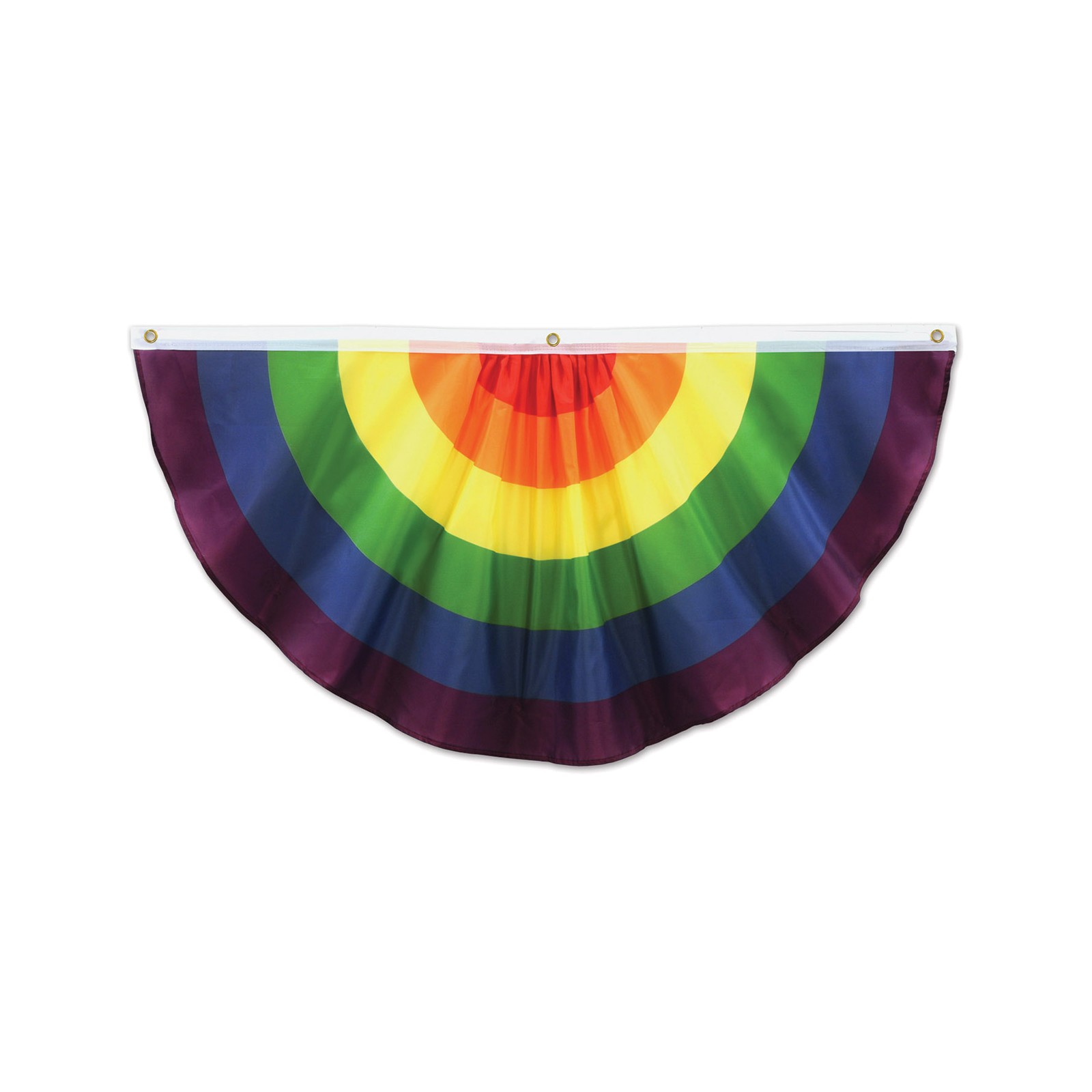 Rainbow Fabric Bunting for Celebrations