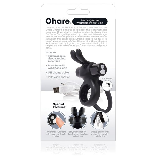 Screaming O Charged Ohare Vooom Mini Vibe - Black