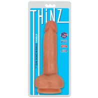 Curve Toys Thinz Dong Slim con Bolas Vainilla