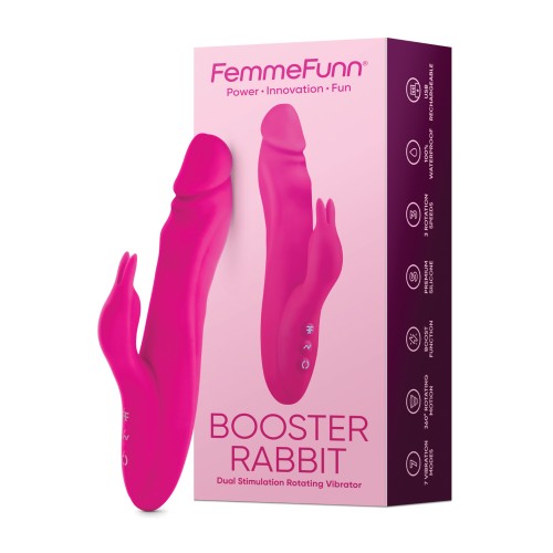 Femme Funn Booster Rabbit Vibrator Pink