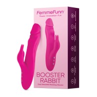 Femme Funn Booster Rabbit Vibrator Pink