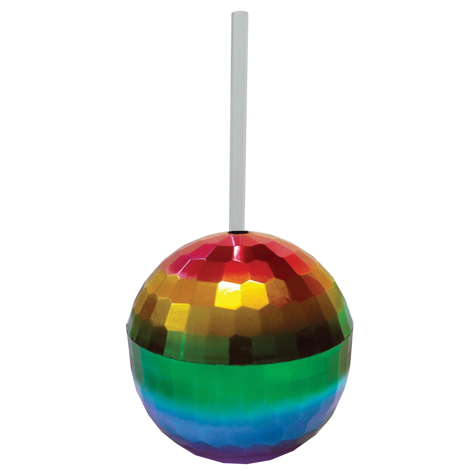 Rainbow Disco Ball Cup for Fun Parties