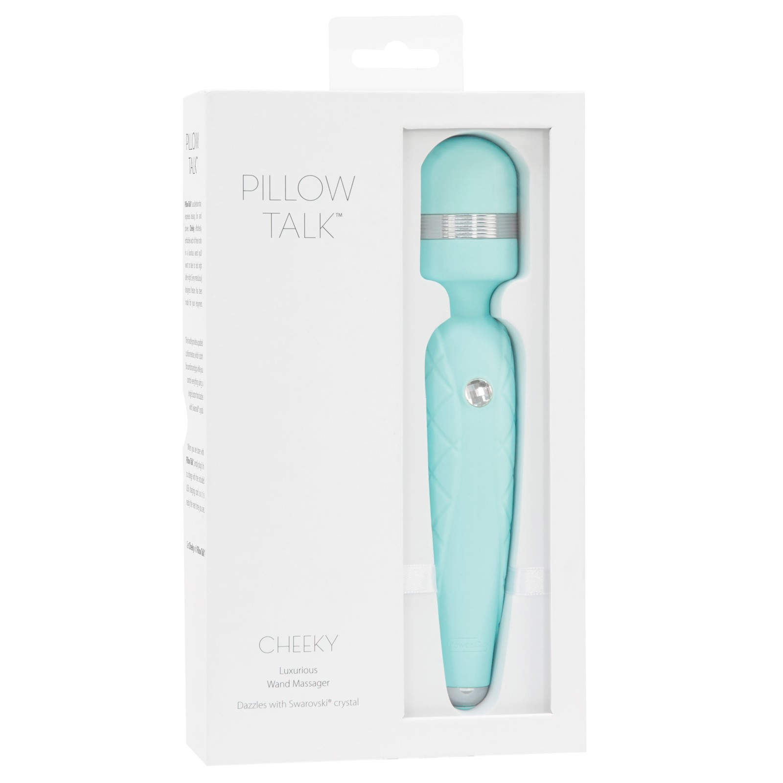 Pillow Talk Cheeky Wand Teal for Ultimate Pleasure