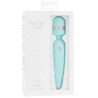 Pillow Talk Cheeky Wand Teal for Ultimate Pleasure