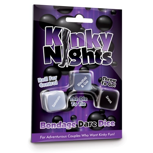 Juego de Dados Noches Kinky para Diversión Fetichista