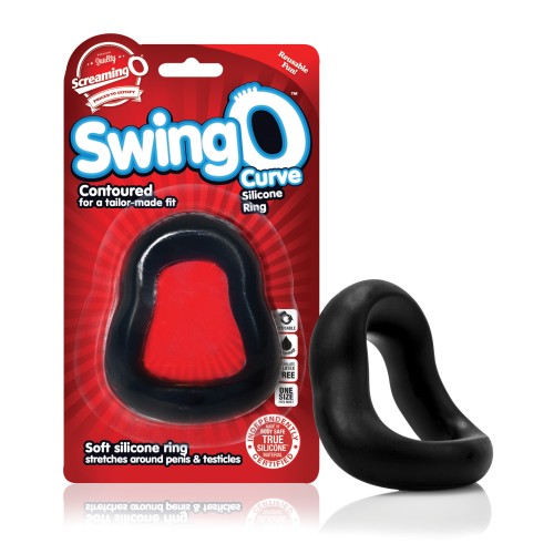 Anillo para el Pene Curvado SwingO - Negro