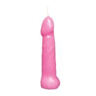 Bachelorette Party Pecker Party Candles Pink Pack of 5