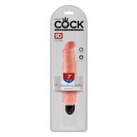 King Cock 7'' Vibrating Stiffy