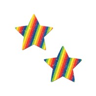 Pastease Premium Glitter Star - Rainbow