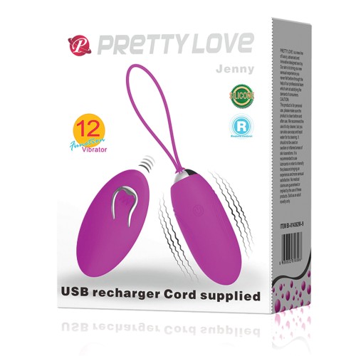 Bullet Vibrador con Control Remoto Pretty Love Jenny