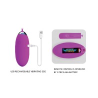 Bullet Vibrador con Control Remoto Pretty Love Jenny