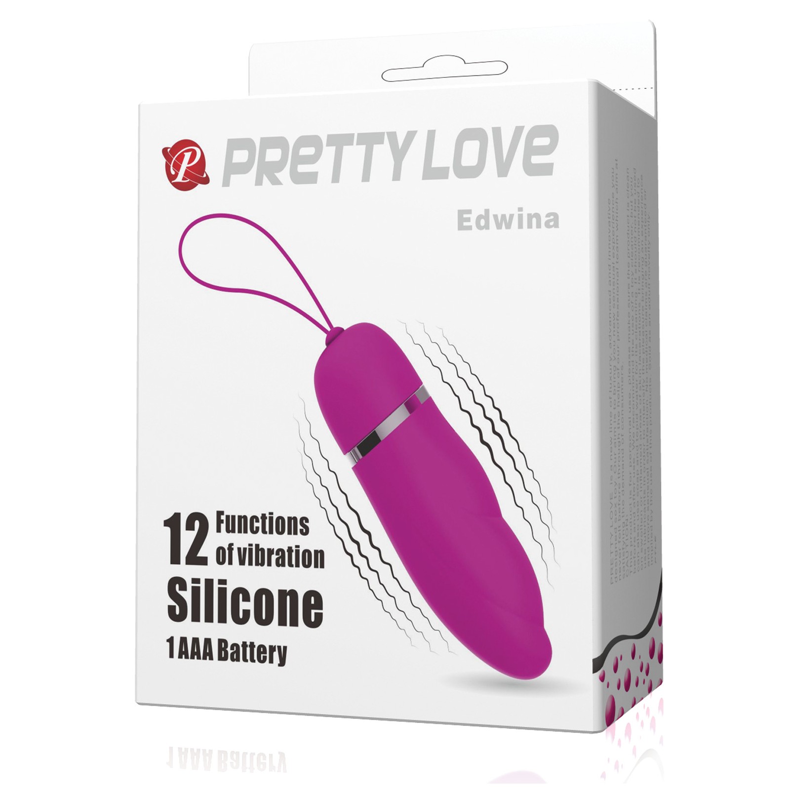 Huevo Vibrador Remoto Pretty Love Edwina - Fucsia