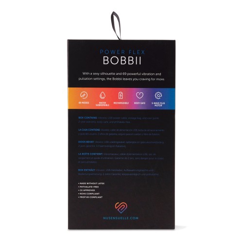 Nu Sensuelle Bobbii Vibrator 69 Functions Magenta