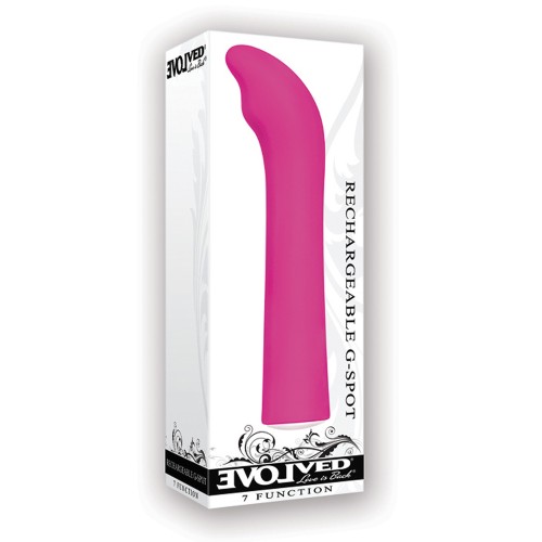 Vibrador Recargable para el Punto G Rosa