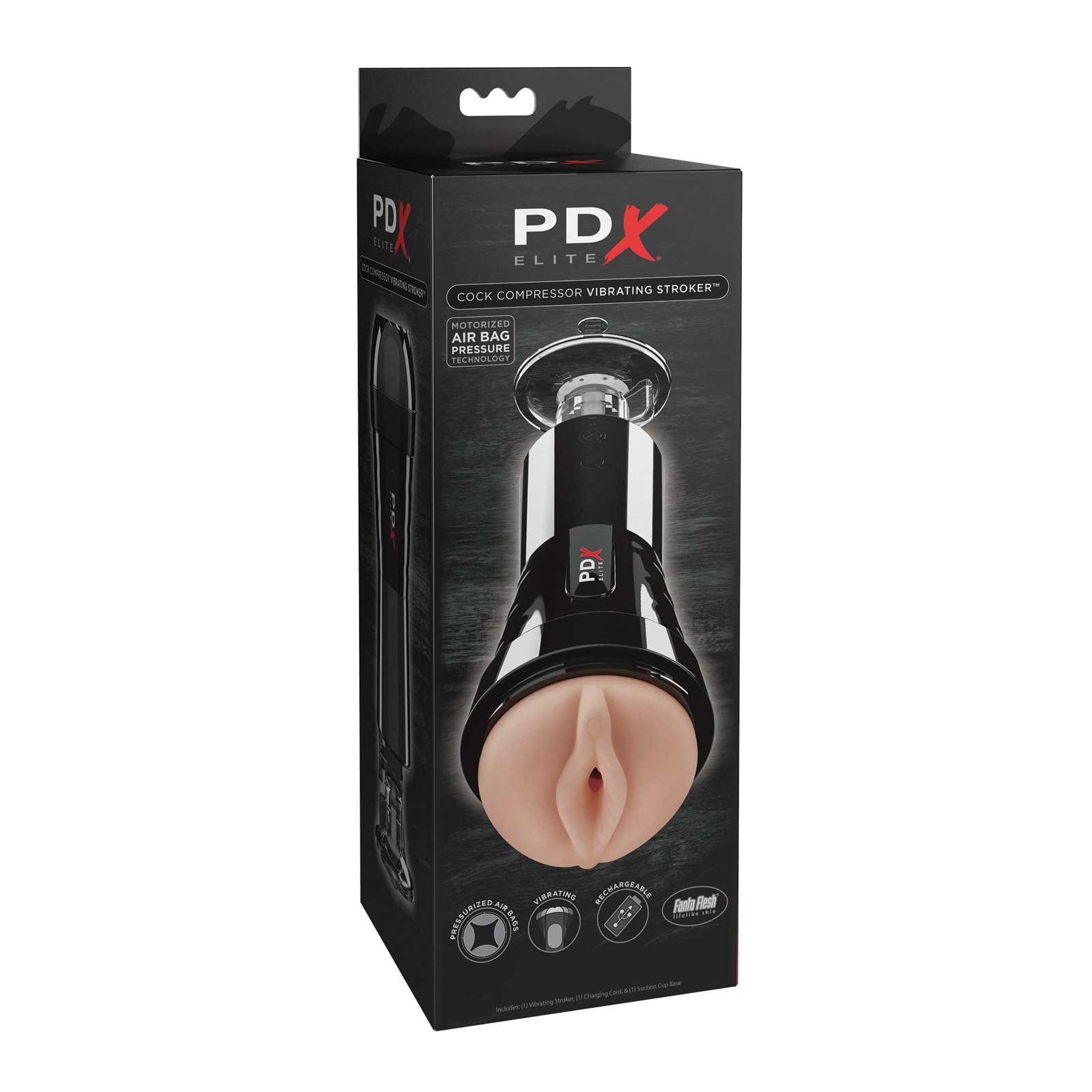 Masturbador PDX Elite Cock Compressor para una Experiencia Inolvidable