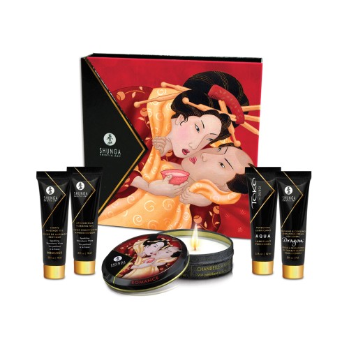 Set de Regalo de Lujo Shunga Geisha's Secret - Vino Espumoso de Fresa