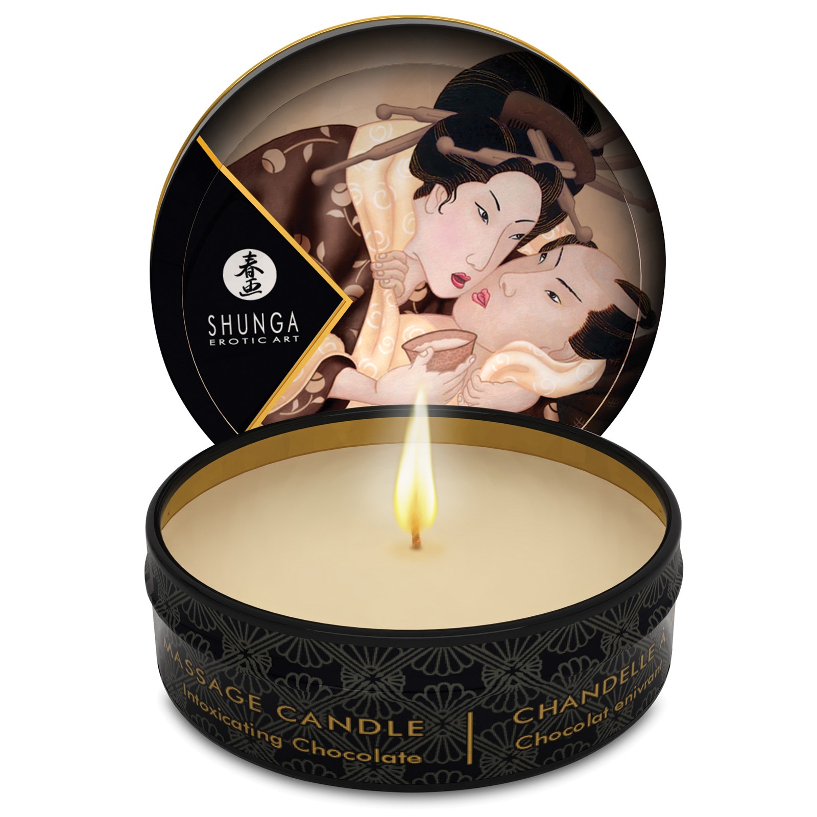 Shunga Chocolate Massage Candle