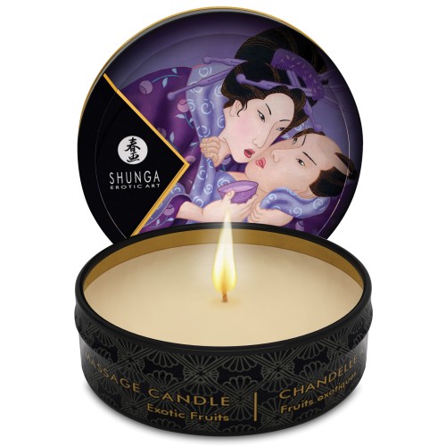 Shunga Libido Mini Candlelight Massage Candle Exotic Fruits