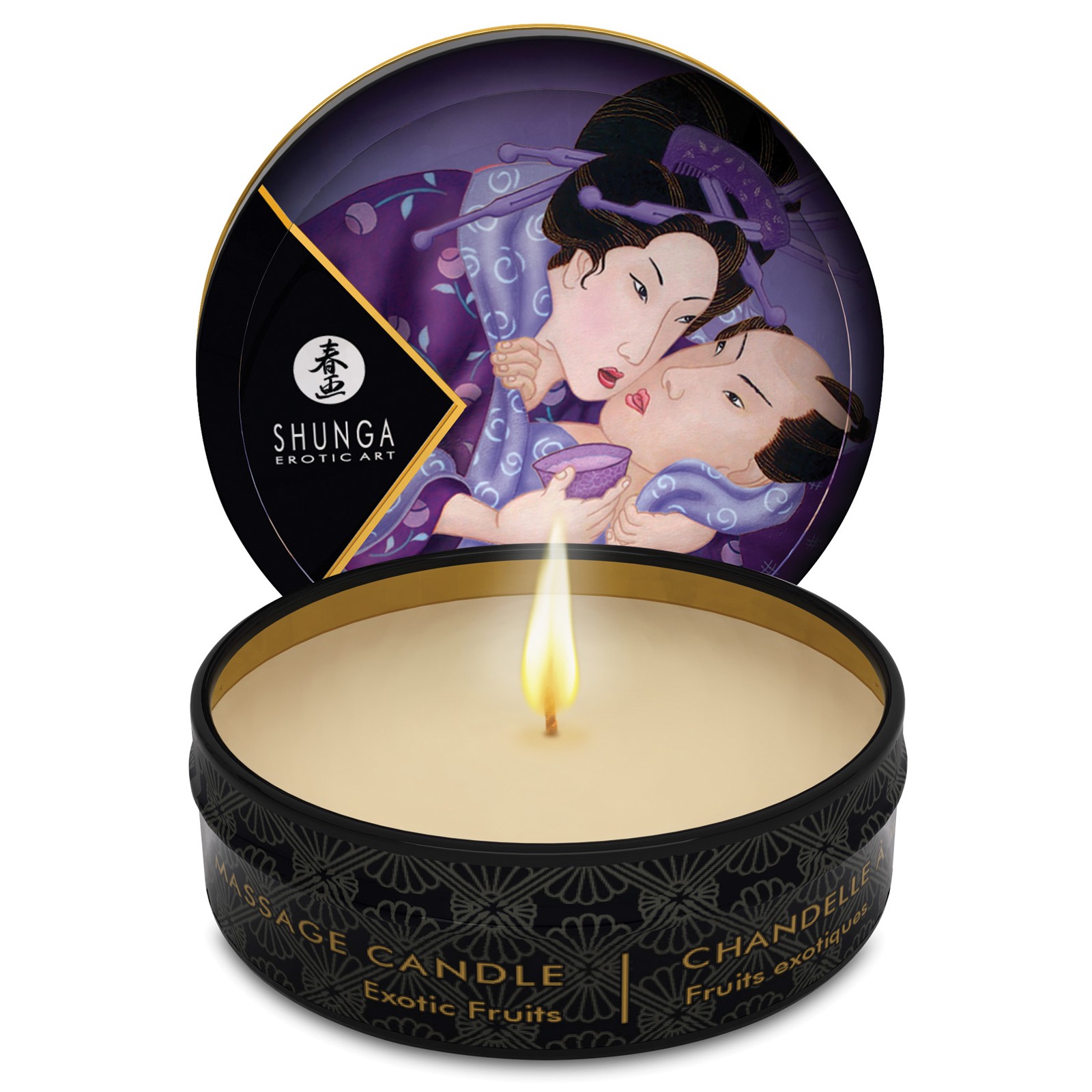 Shunga Libido Mini Candlelight Massage Candle Exotic Fruits