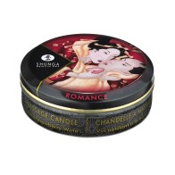 Shunga Romance Mini Candlelight Massage Candle Sparkling Strawberry Wine