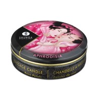 Shunga Aphrodisia Mini Candlelight Massage Candle 1 oz Roses