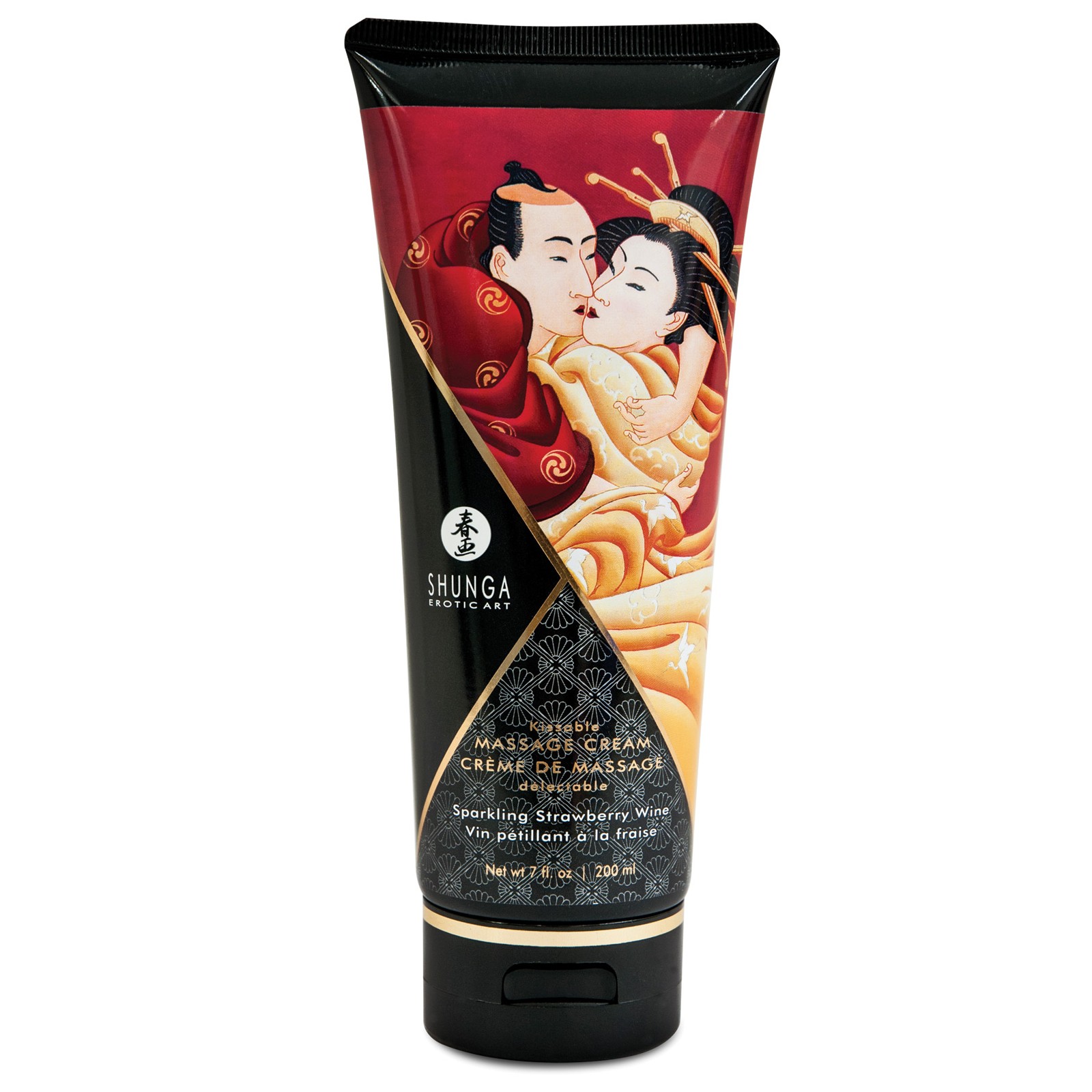 Kissable Massage Cream Sparkling Strawberry Wine