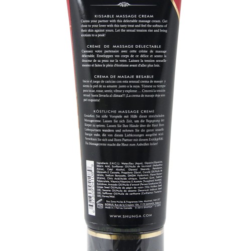 Kissable Massage Cream Sparkling Strawberry Wine