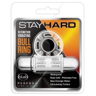 Blush Stay Hard Anillo Bull Vibrante Transparente