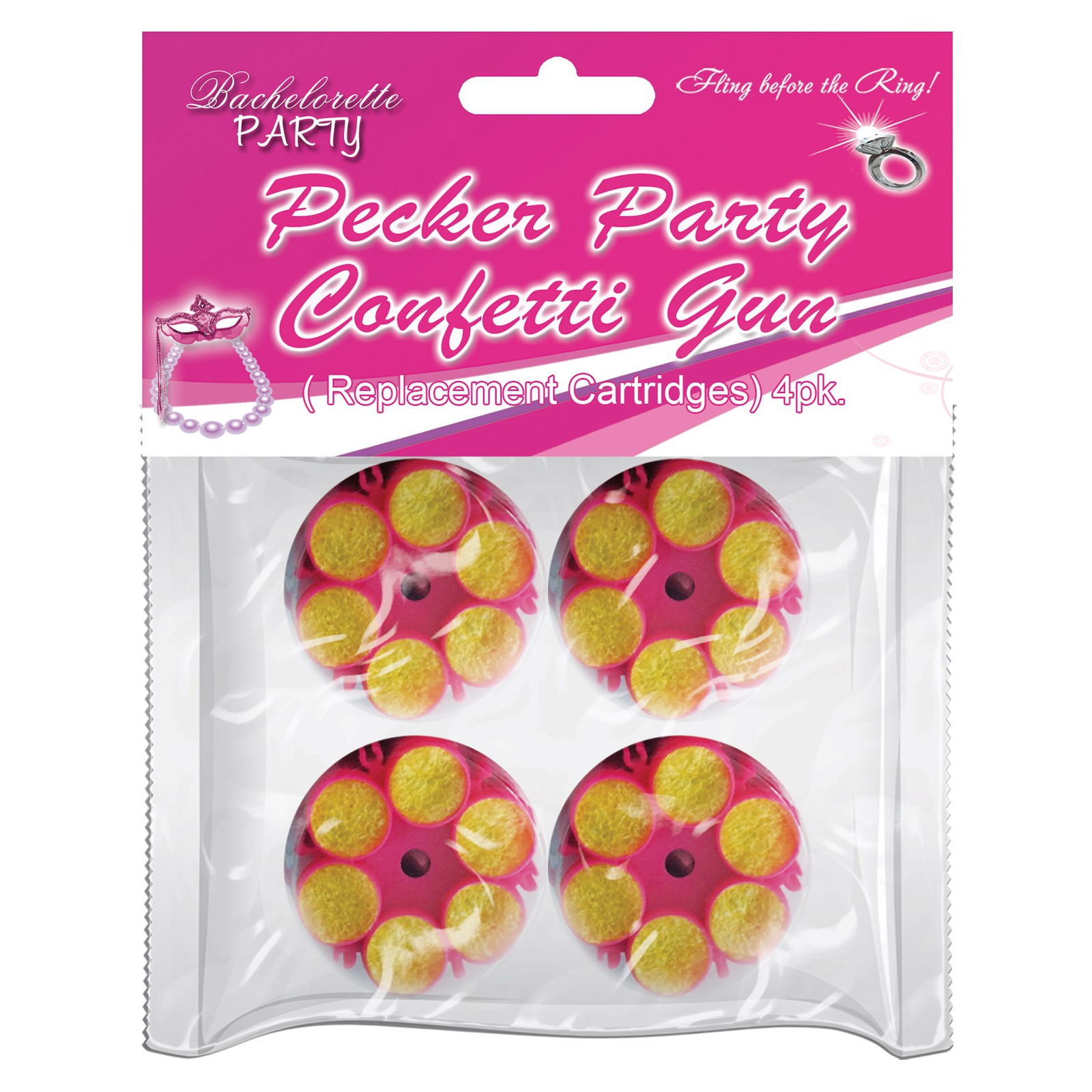 Party Pecker Confetti Refill Cartridge - Fun for Parties