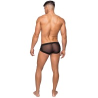 Hoser Stretch Mesh Micro Mini Short Black LG