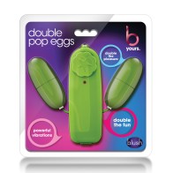 Double Pop Eggs Dual Pleasure Toys by Blush