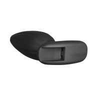 ElectraStim Silicone Noir Rocker Butt Plug - Large