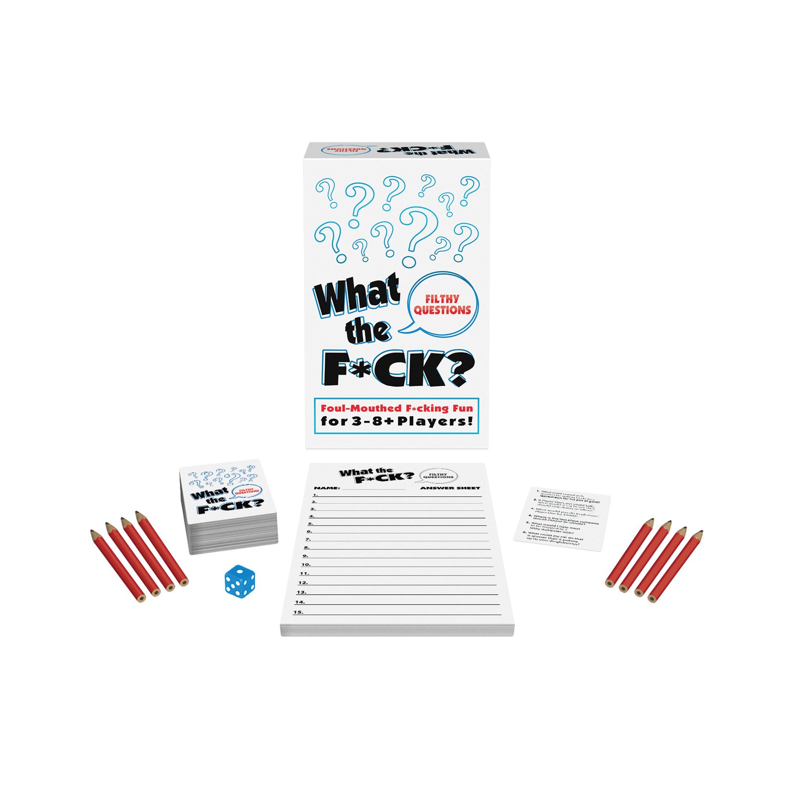 What The Fuck Filthy Questions Game - Hilarious Party Fun