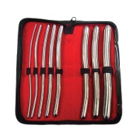 Set de Dilatadores Hegar Rouge 8 pcs - Calidad Premium de Acero Inoxidable