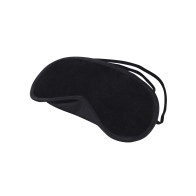 Lux Fetish Peek-A-Boo Love Mask Black