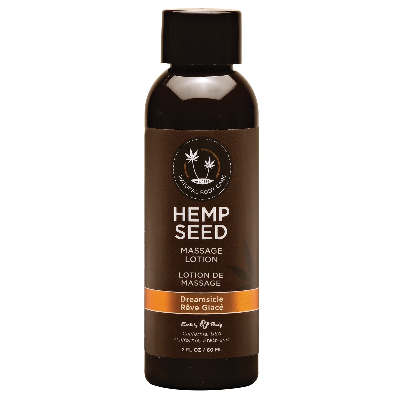 Hemp Seed Massage Lotion Dreamsicle 2 oz