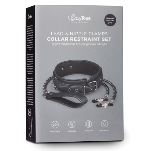 Easy Toys Faux Leather Collar for BDSM