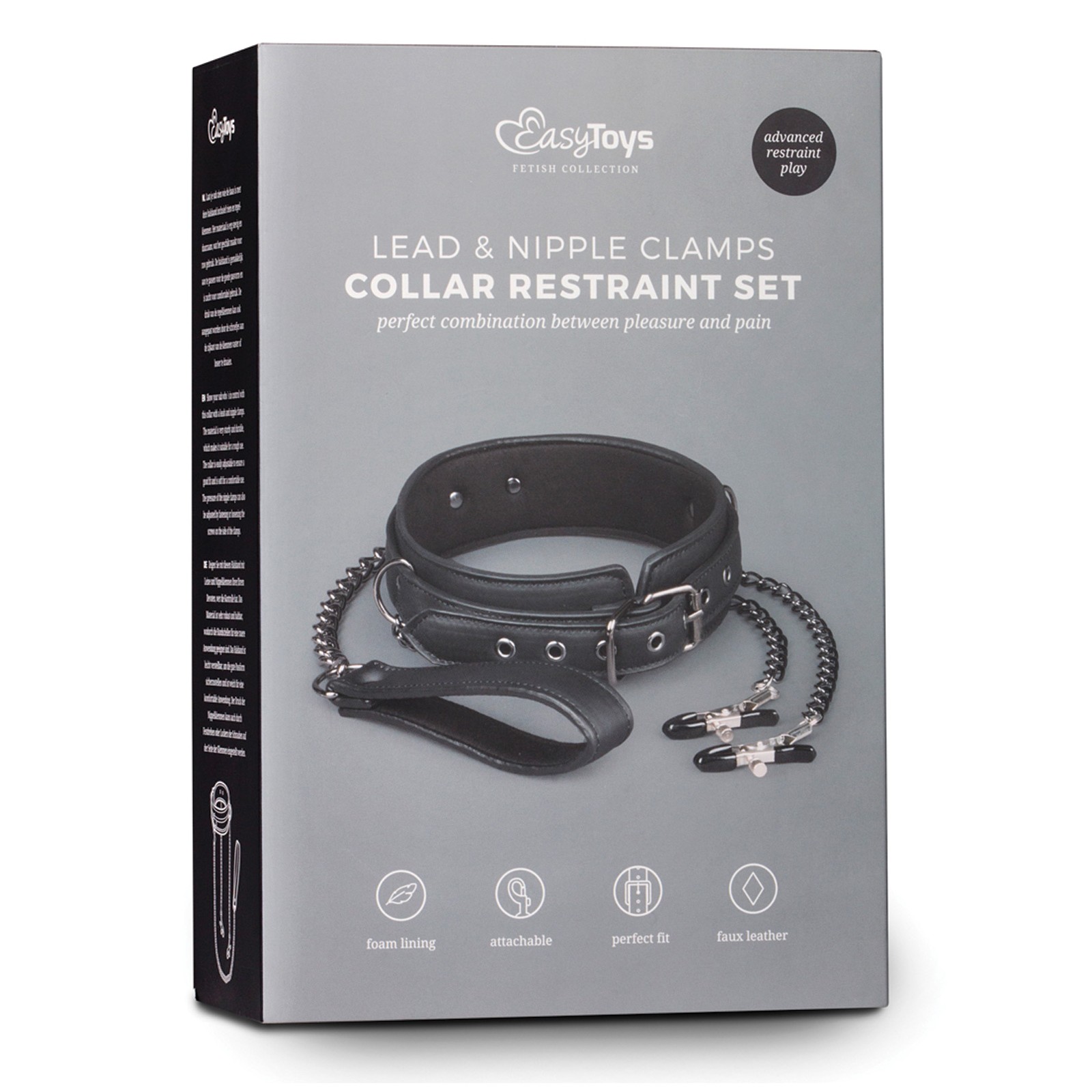 Easy Toys Faux Leather Collar for BDSM