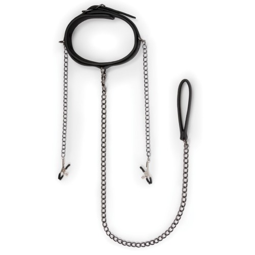 Collar de Cuero Sintético de Easy Toys para BDSM